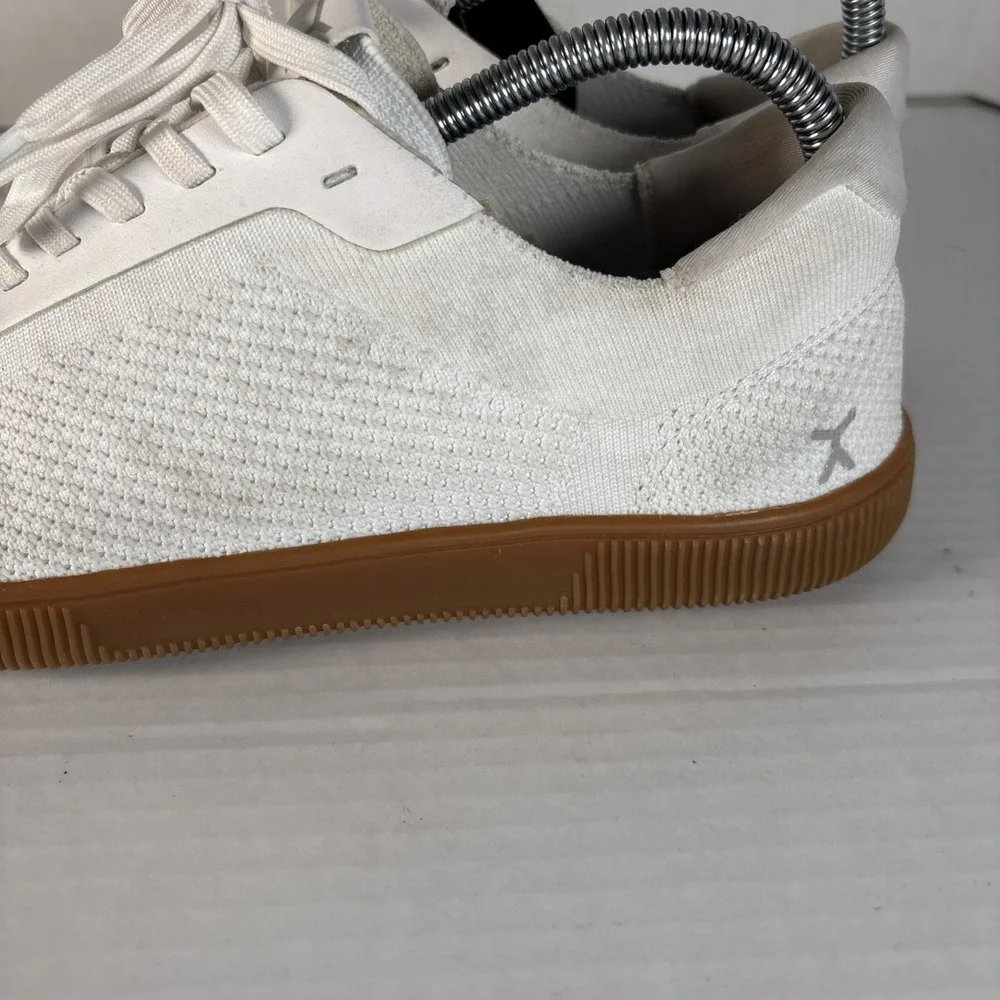 Flux Adapt Trainer Sneakers Mens Size 9 White Knit Comfort Athleisure Training